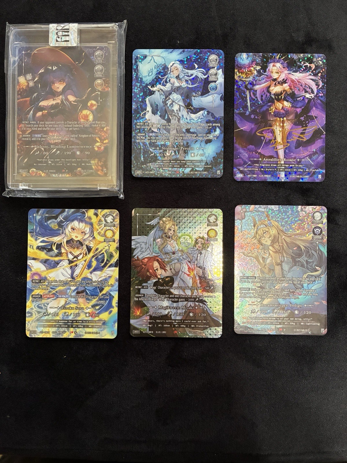 Fabled Sagas TCG Sample Card Lot 2022-2023