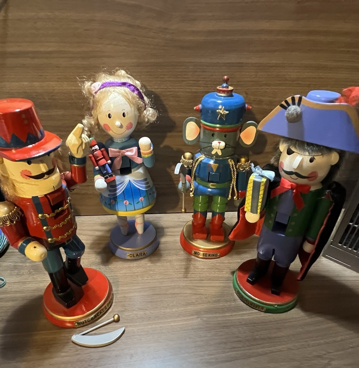 Vintage Nanette Hilton The “Nutcracker”  12 Inches Set of 4