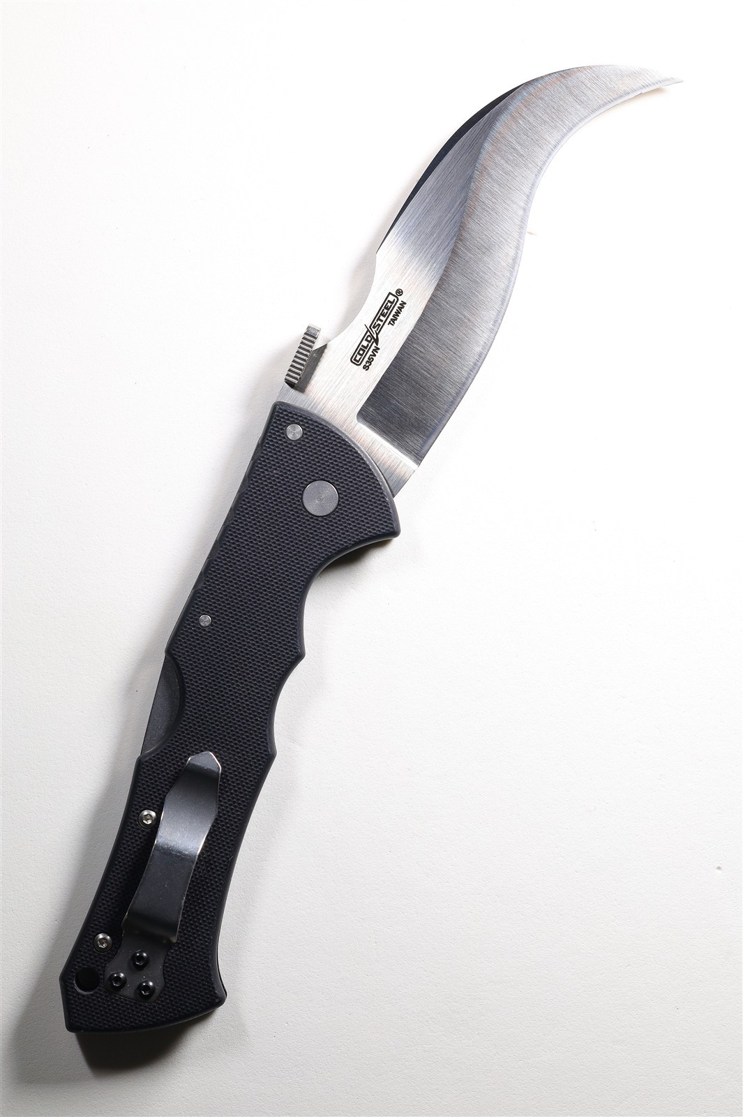 Cold Steel Black Talon II S35VN Plain Edge G10 Tri-Ad Lock Folding Knife