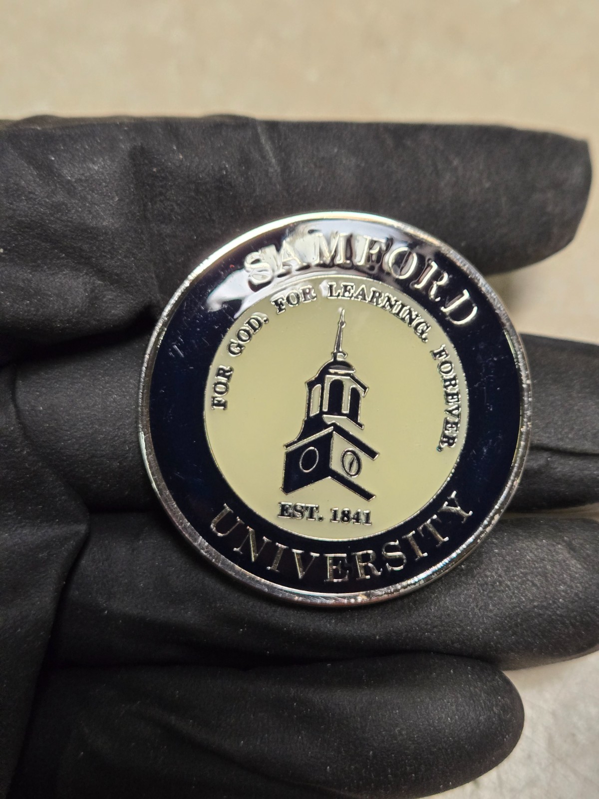 Samford University Challenge Coin Veterans Rare