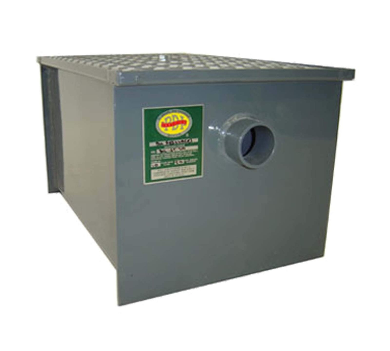 John Boos GT-8 Carbon Steel Grease Interceptor, 14.2\