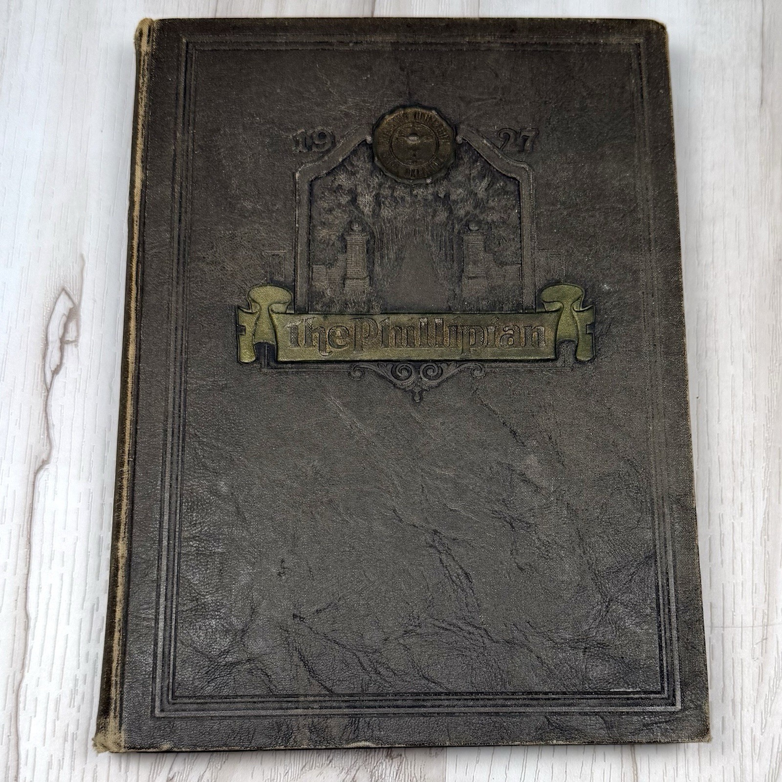 The Phillipian 1927 Phillips University Yearbook Annual Enid Oklahoma Hardcover The Phillipian 1927 Phillips University Yearbook Annual Enid Oklahoma Hardcover