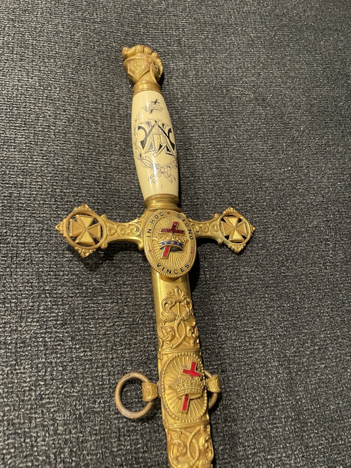 Vintage Masonic Sword Knights Templar Stunning