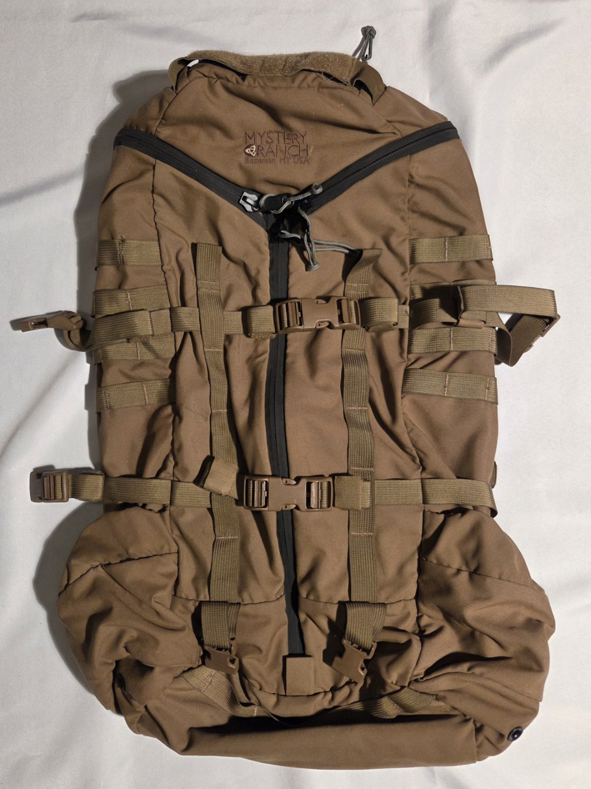 Overload Mystery Ranch Bag Coyote Brown
