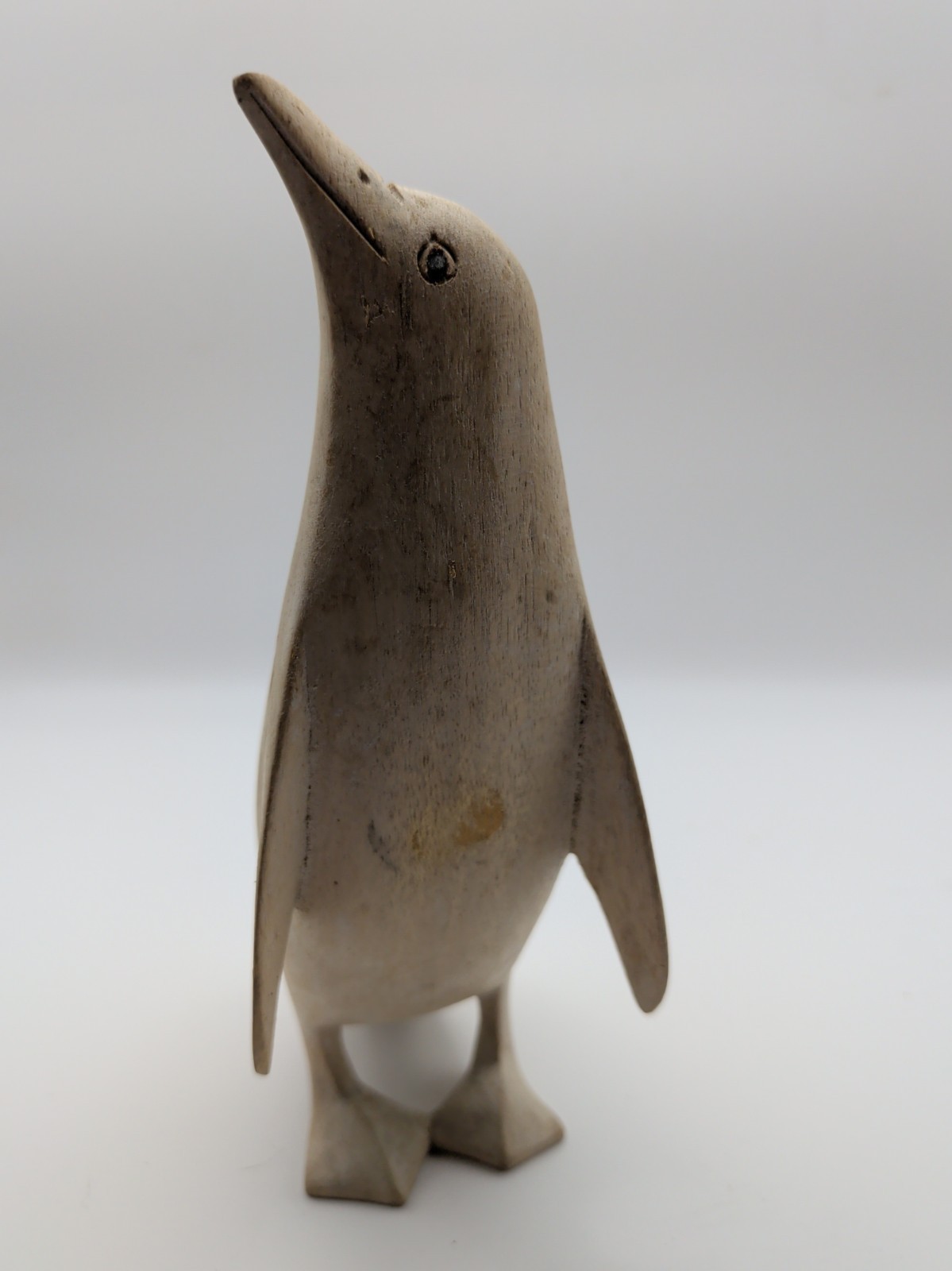 Vintage Hand Carved Penguin 6\