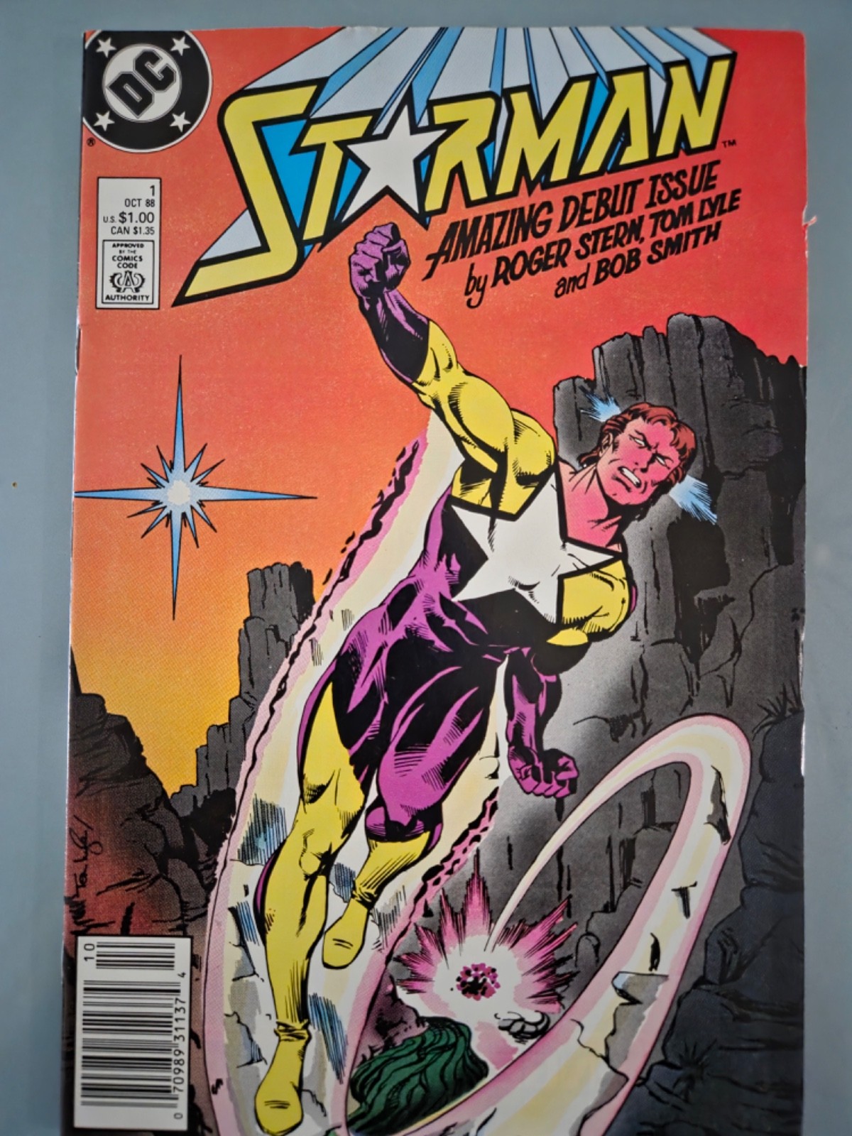 STARMAN #1 (1988) DC COMICS 1ST APPEARANCE OF WILL PAYTON STARMAN (PRINCE GAVYN) STARMAN #1 (1988) DC COMICS 1ST APPEARANCE OF WILL PAYTON STARMAN (PRINCE GAVYN)