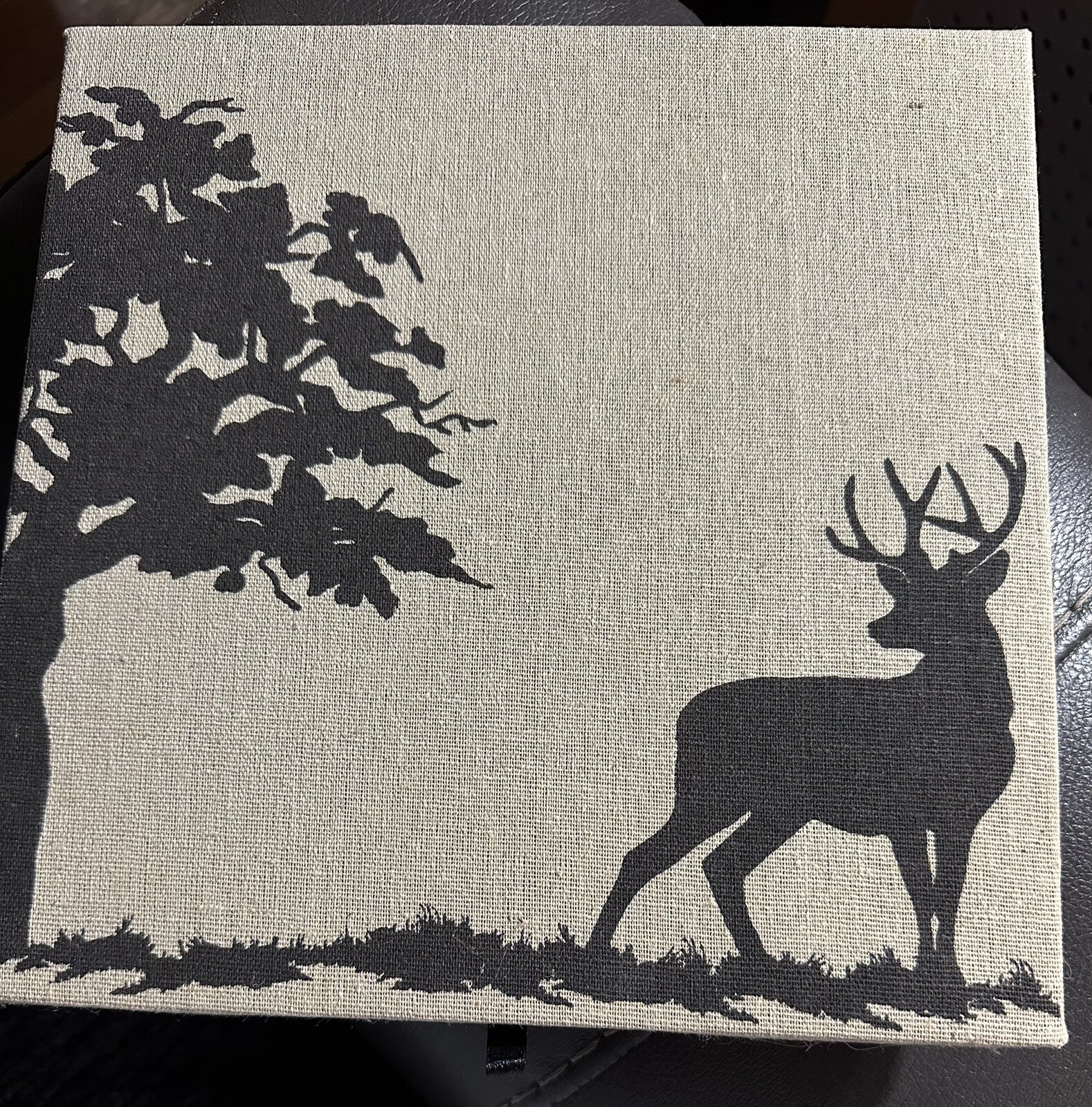 Ragon House 4x6 The Hunt Magnet Photo Frame Rustic Look With Deer
