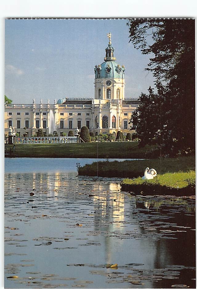 Postcard Schloß Charlottenburg Berlin Germany