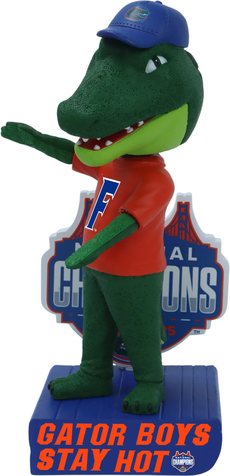 Florida Gators 2025 Men's Basketball Champions Gator Boys Stay Hot Bobblehead