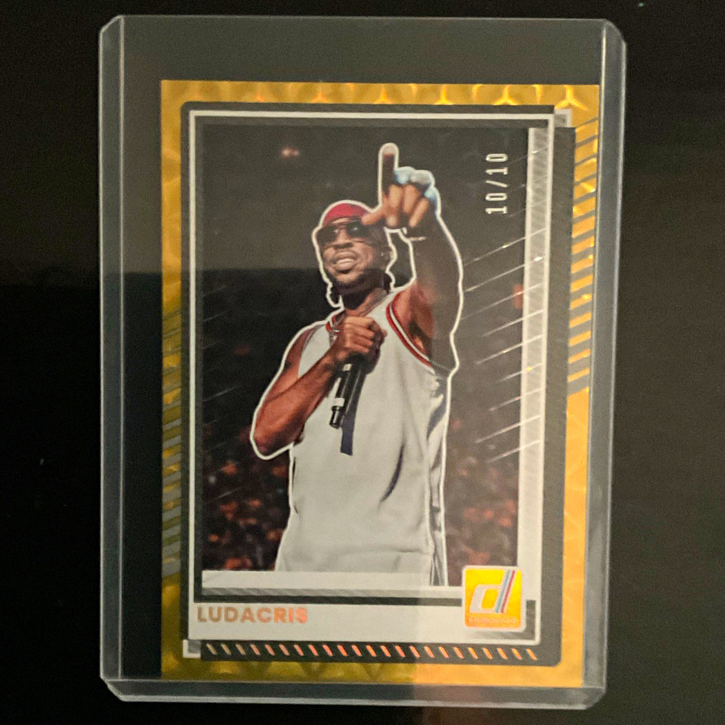 2022 Donruss Ludacris #122 Serial Numbered 10/10 Non-Sport Trading Card