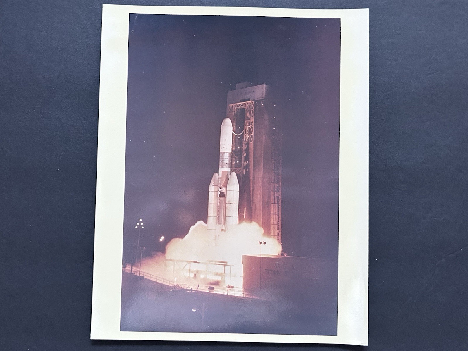 1972 NASA TRW USAF “Titan Rocket Launch” #90557-72 Photograph