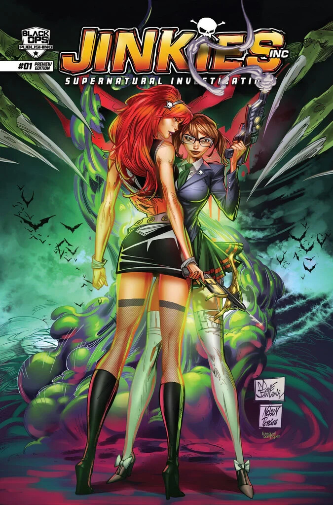 Jinkies Inc. #1 Preview Edition Dave Santana MegaCon Cover Black Op Publishing