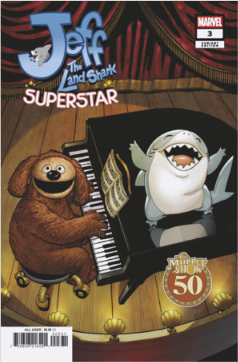 Jeff The Land Shark Superstar #3 Matteo Lolli Muppets Variant 9/16/26