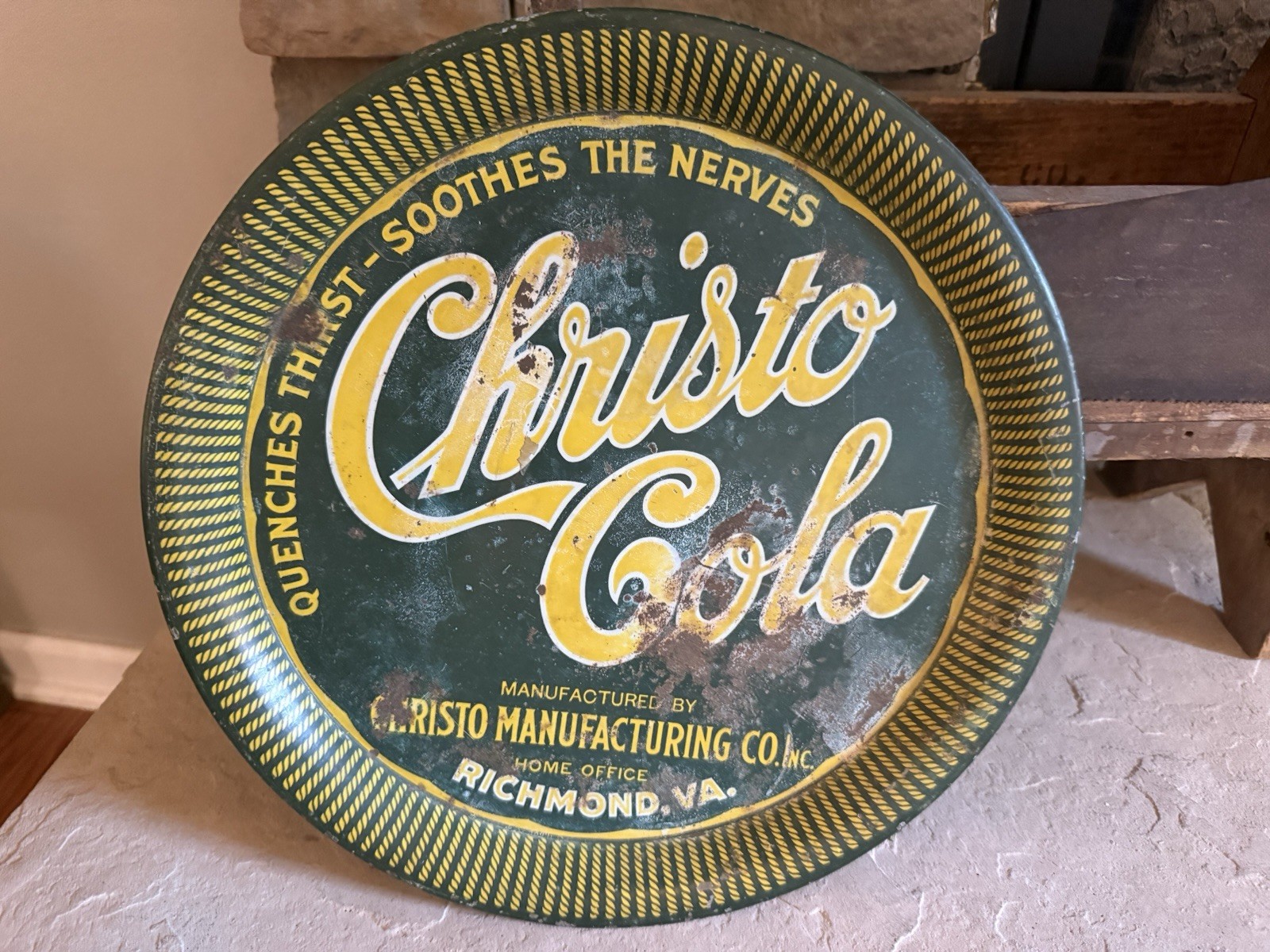 Christo Cola Richmond VA Tray