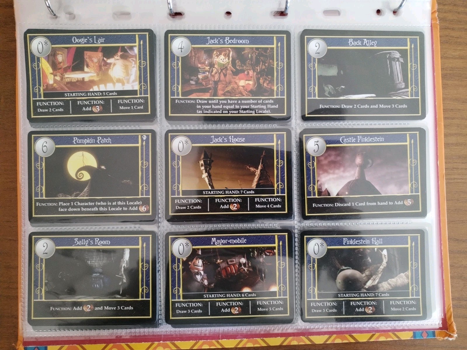 Wizards of the Coast The Nightmare Before Christmas TCG 134 CARD EN 2005