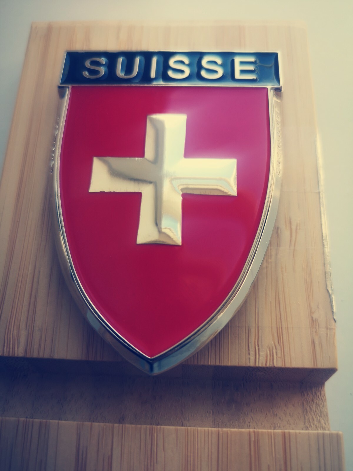 Swiss Switzerland Emblem BADGE- classic switzerland badge schweiz fit all cars Swiss Switzerland Emblem BADGE- classic switzerland badge schweiz fit all cars