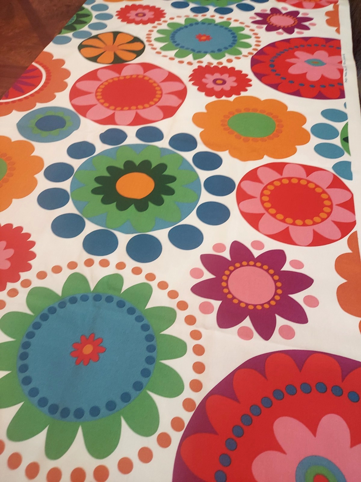 New IKEA Fredrika Fabric 60 x 114 Helen Trast 2007 FLOWERS & FOREST