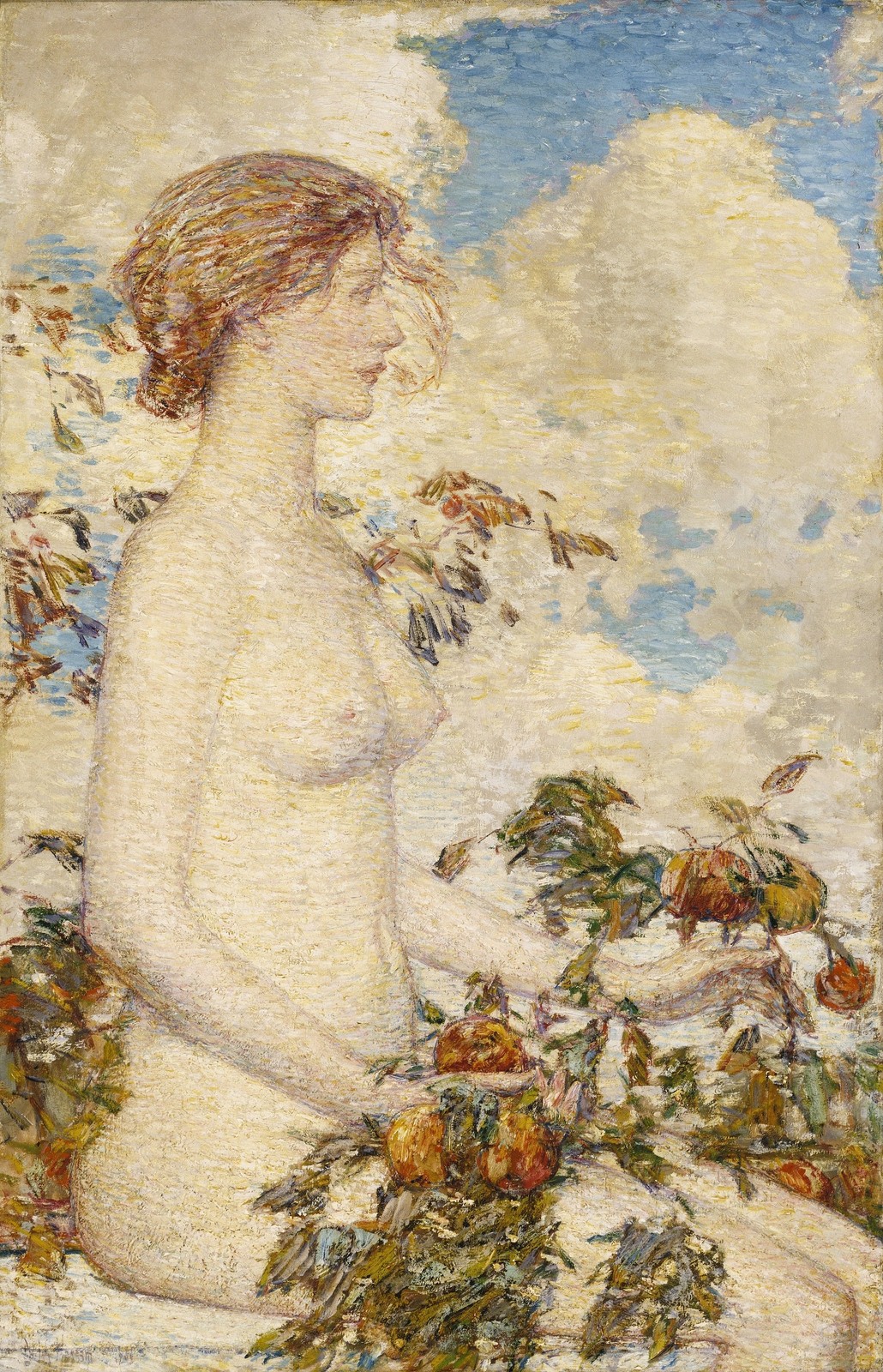 Childe Hassam Pomona Vintage 1900s Art Reprint Wall Art