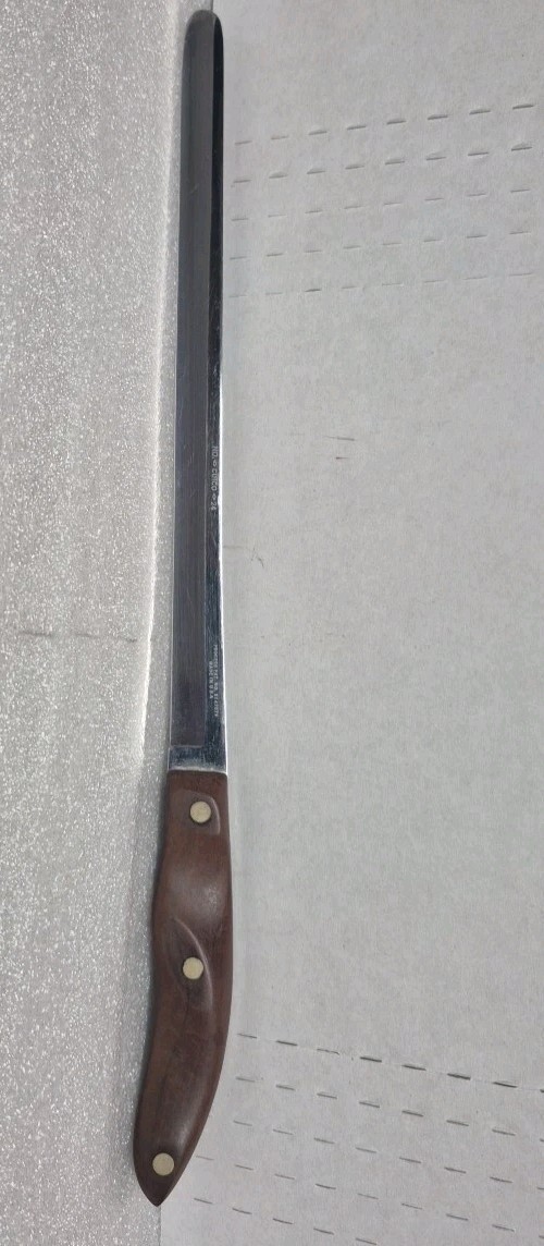 Vintage Cutco Knife #24 Wood Handle - 9.5