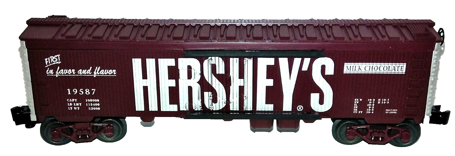 Lionel O Scale Hershey's Chocolate Woodside Reefer (19587)