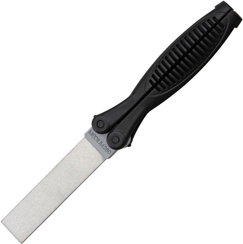 Lansky Double-Sided/Folding Paddle For Sharpening Knives/Tools Medium/Fine Grits