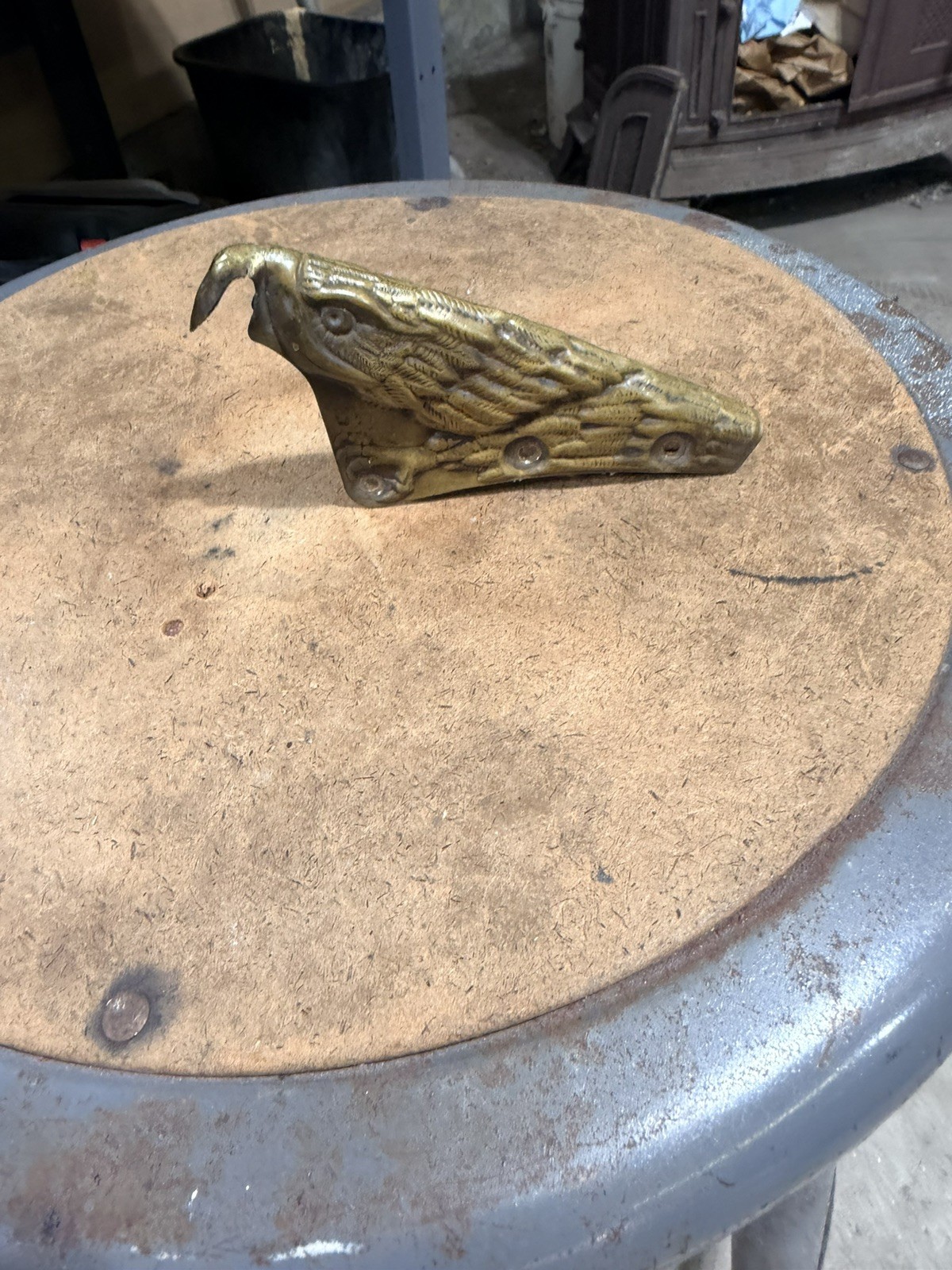 Used Cairns Brass Eagle Front Holder N5A, N6A 