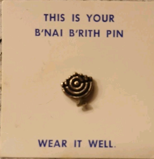 Vintage B\'nai B\'rith Pin NWOT Vintage B\'nai B\'rith Pin NWOT