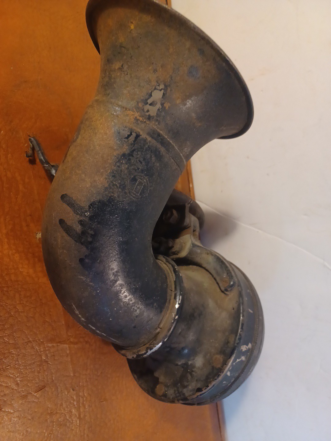 Antique Robert Bosch Car Truck Boat Ahooga Horn  Germany with Bracket 1920s (U6)
