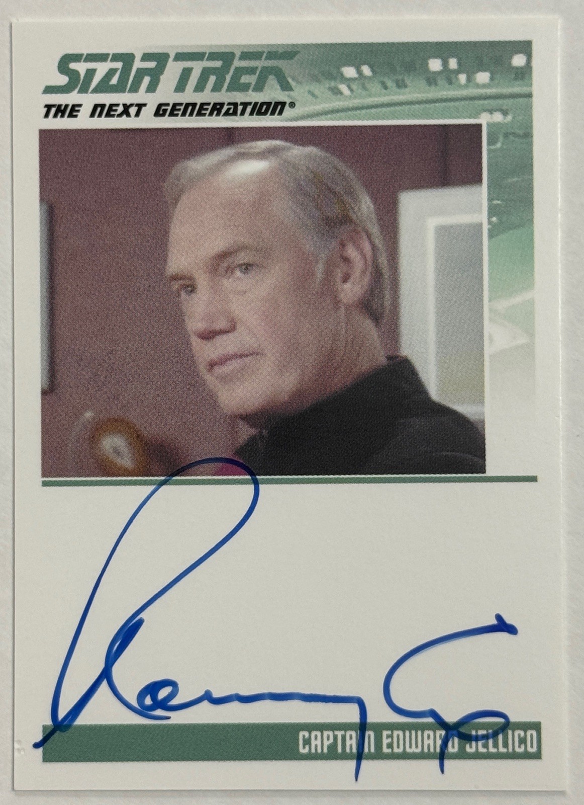 2013 RITTENHOUSE STAR TREK NEXT GENERATION RONNY COX EDWARD JELLICO AUTO