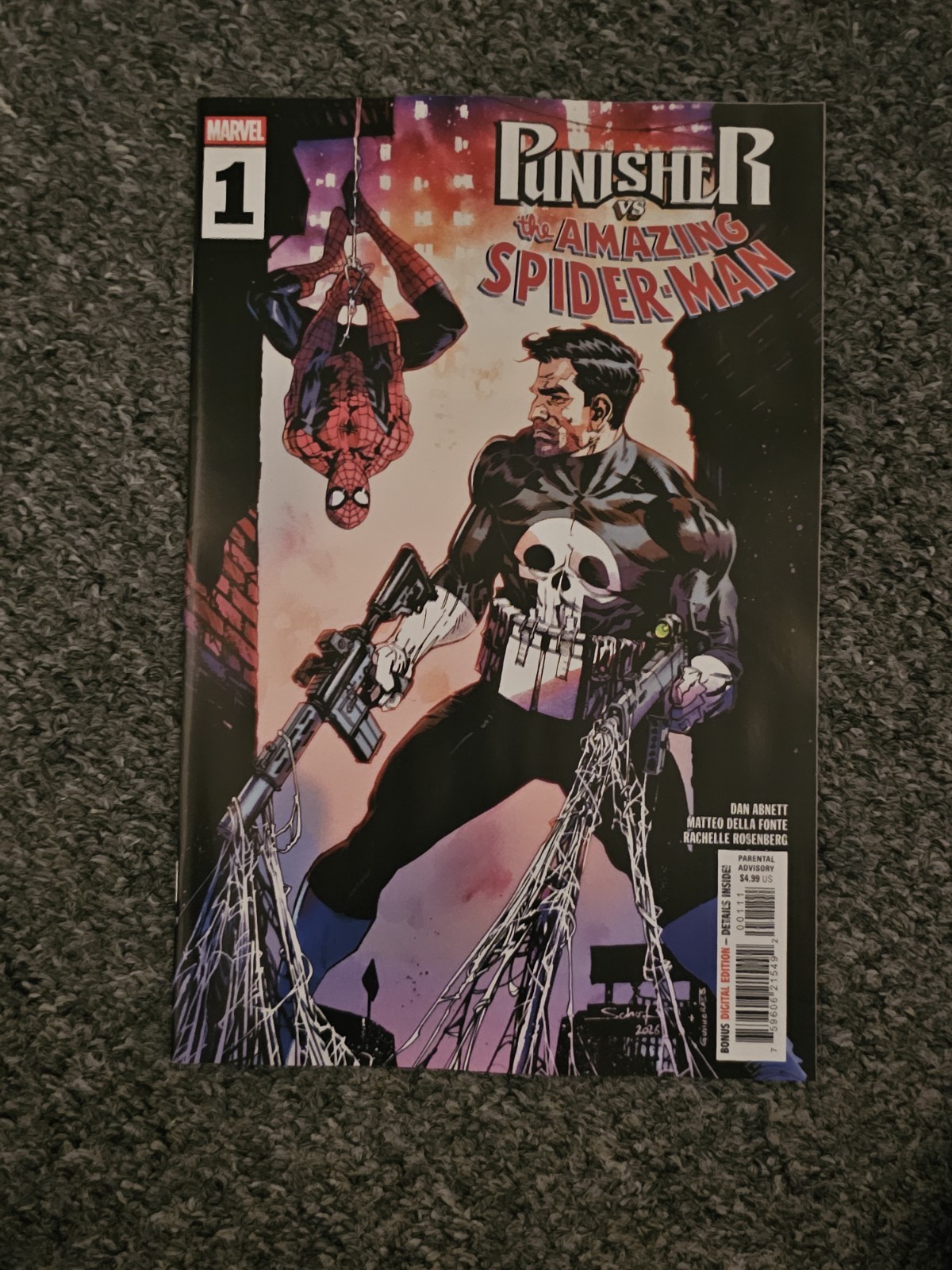 Punisher Vs The Amazing Spider Man #1 Cover A (2026) NM Punisher Vs The Amazing Spider Man #1 Cover A (2026) NM
