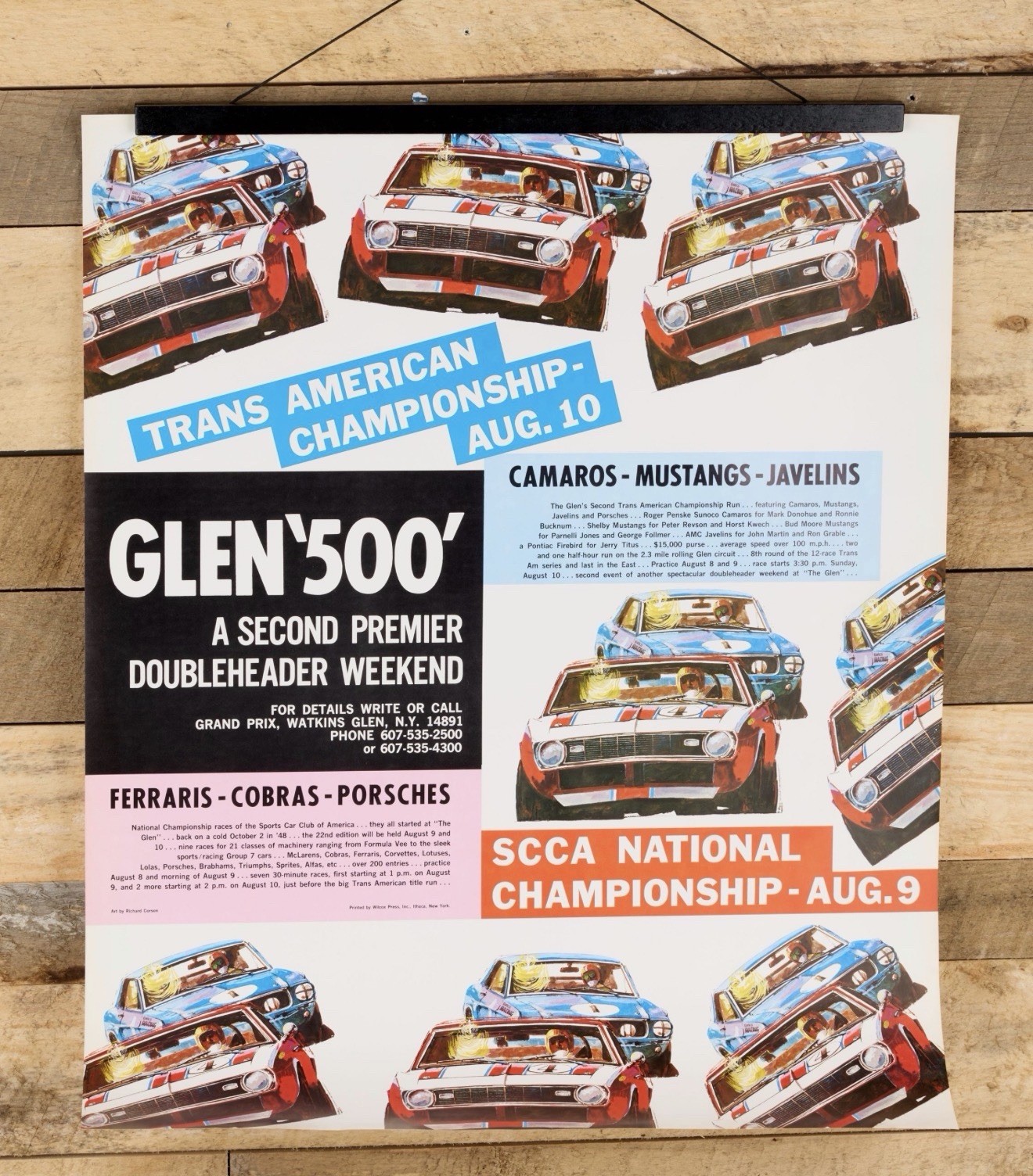 Vintage Original 1969 Glen \