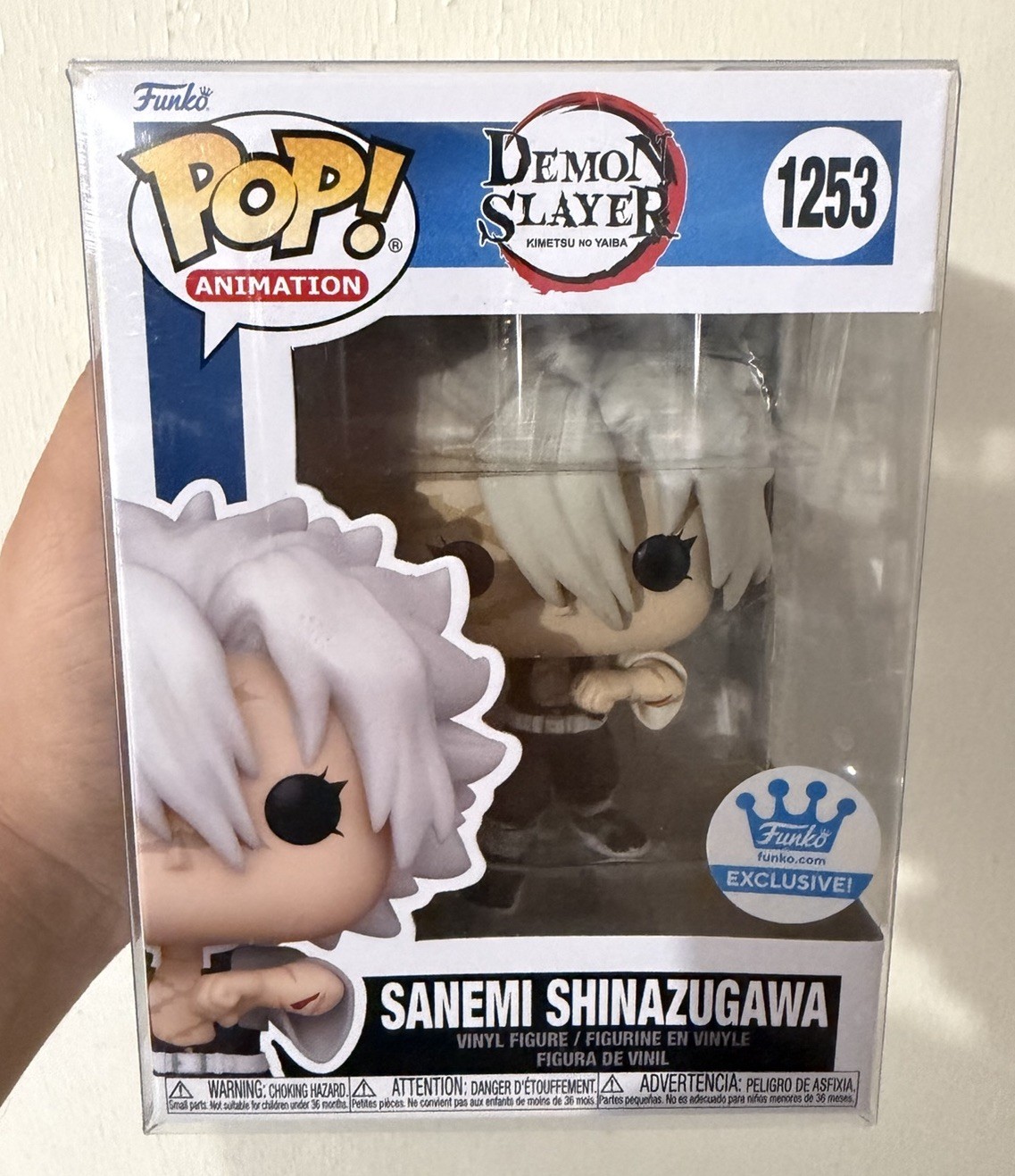 Funko Pop Vinyl: Demon Slayer: Kimetsu No Yaiba Sanemi Shinazugawa Figure 1253 Funko Pop Vinyl: Demon Slayer: Kimetsu No Yaiba Sanemi Shinazugawa Figure 1253