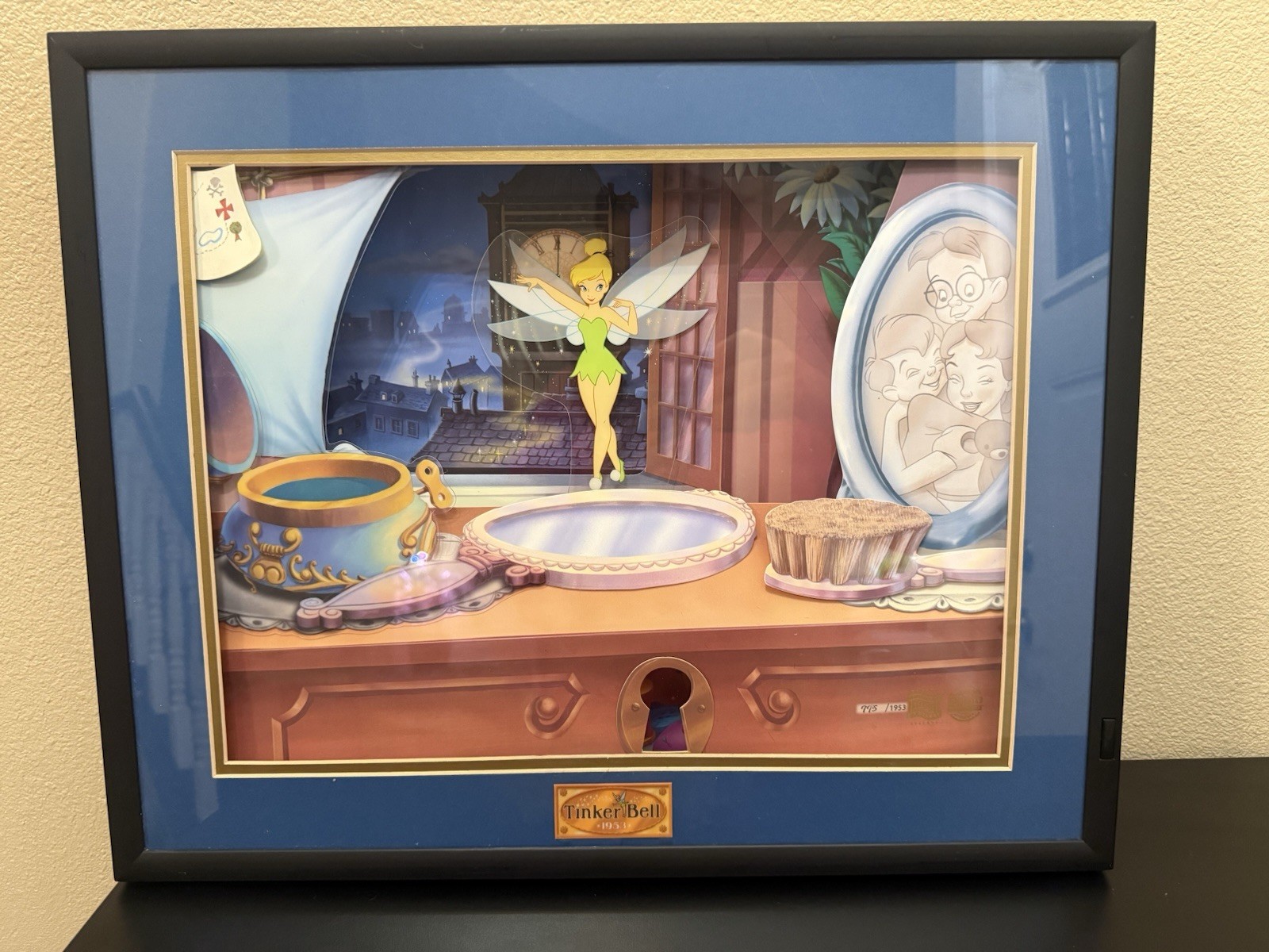 DISNEY COLLECTION TINKERBELL ANIMATED ANIMATIONS MODEL ART #775/1953