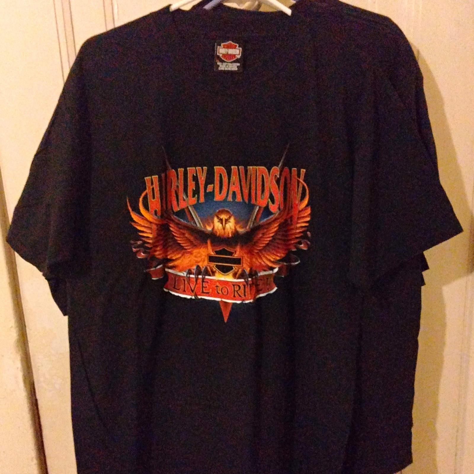 Harley-Davidson Live to Ride Jim\'s St. Petersburg FL Graphic T-Shirt XL