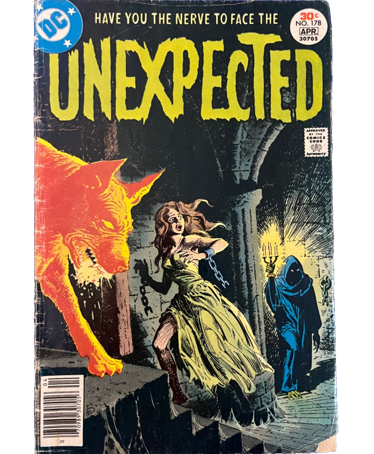 UNEXPECTED #178 April 1977 Bronze Age DC Comics  FREE USPS SHIPPING (FN+)