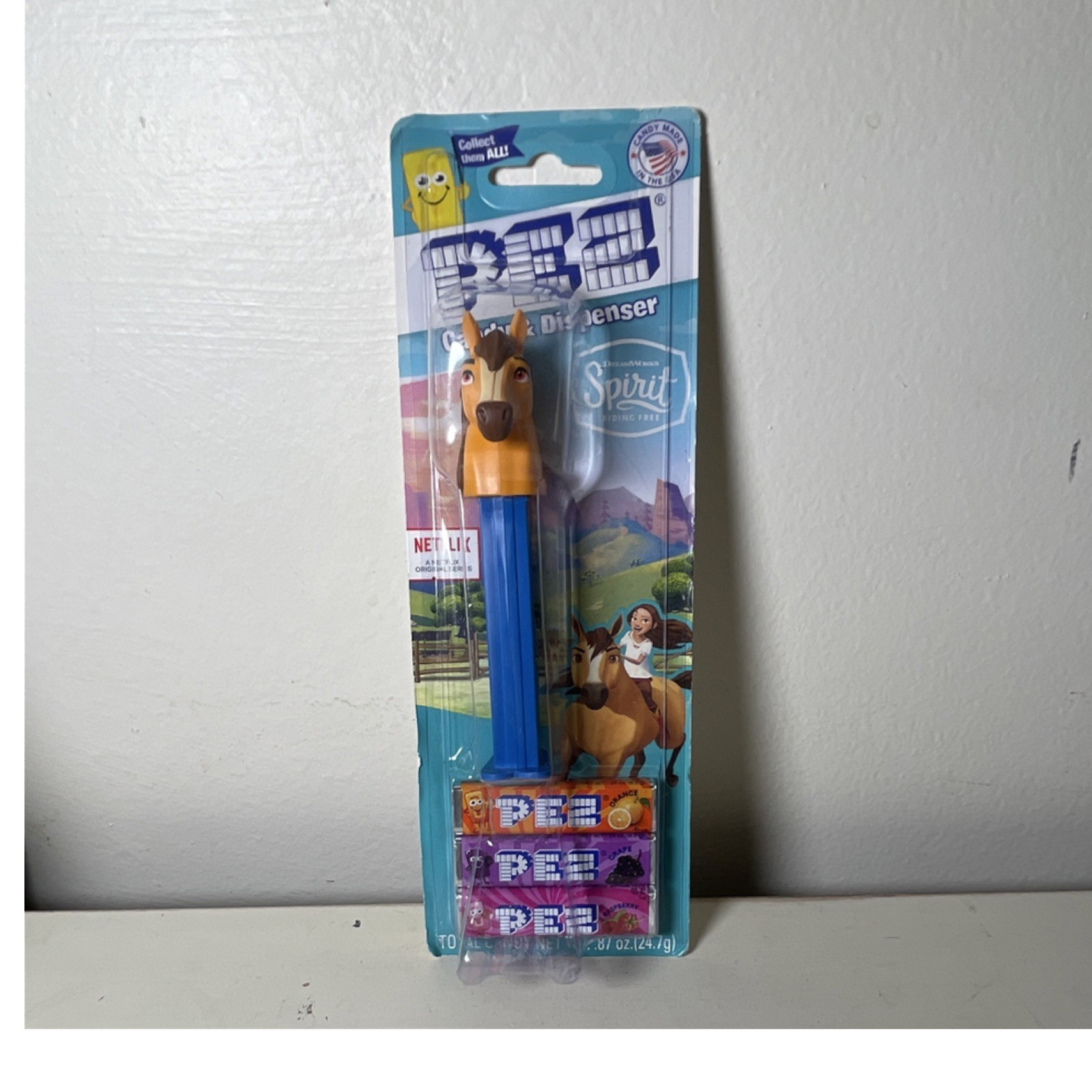 PEZ Spirit Riding Free Spirit Horse Candy & Dispenser Cartoon Characters