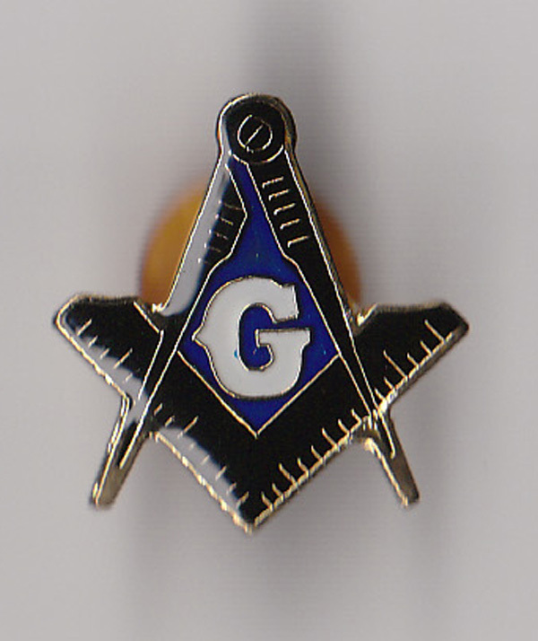 Masonic/Freemason - Hat/Lapel Pin - CLASSIC Square & Compass BACK IN STOCK