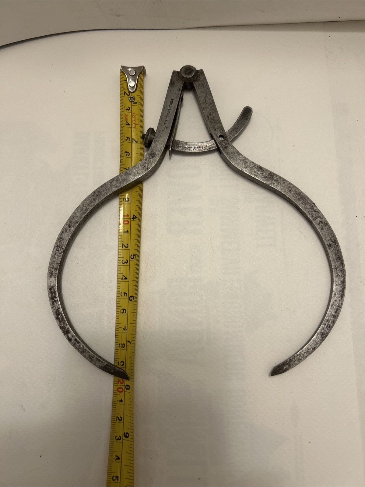 Vintage BEMIS & CALL  7.5” Outside Caliper Open To 7+