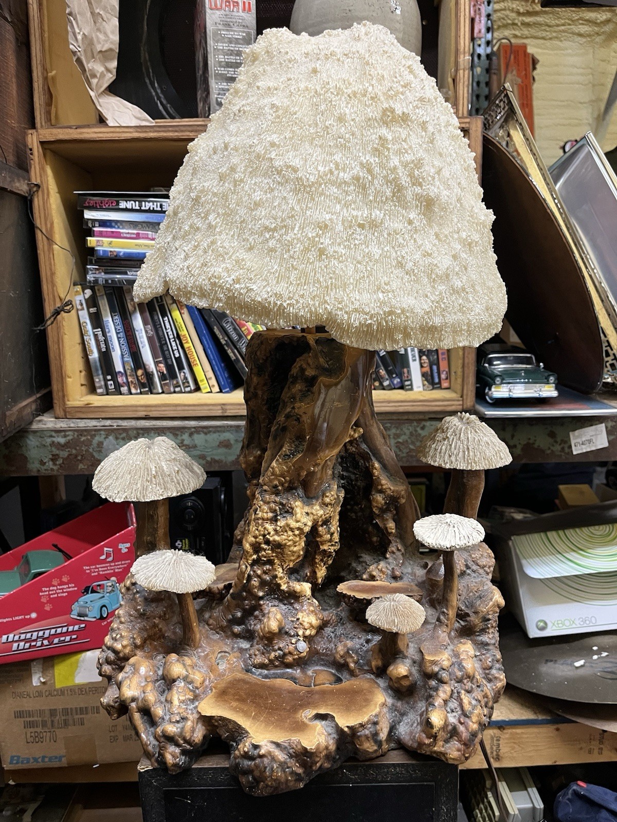 Large Original Magic Mushroom Lamp 3 Settings 24” Tall