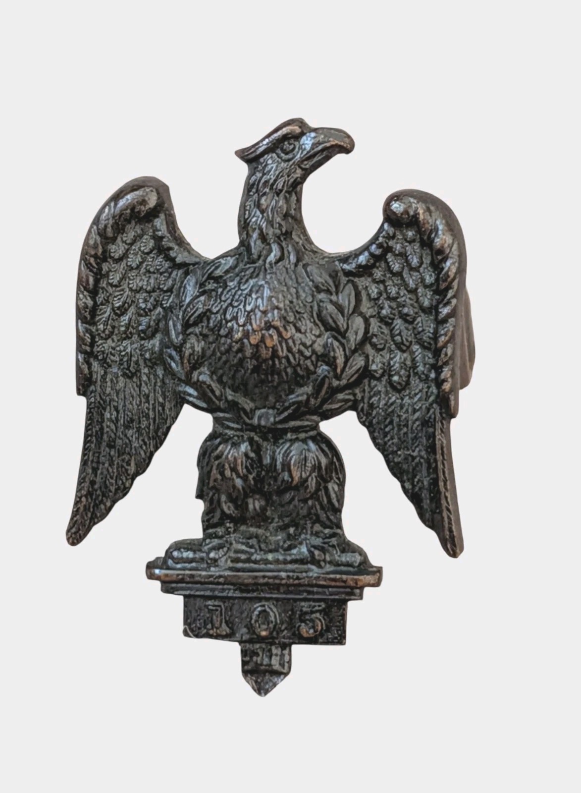 Rare Original WW1 The Royal Dragoons (1st Dragoons) Officer\'s Bronze Cap Badge
