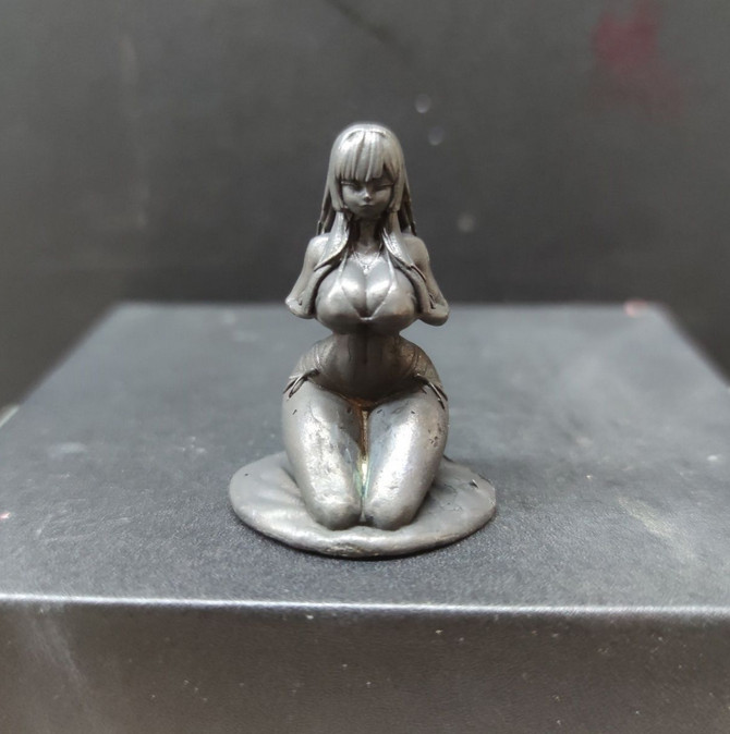 Pure Brass Busty Lady Girl Copper Beauty Elf Lily Ornaments Female Body Statue Pure Brass Busty Lady Girl Copper Beauty Elf Lily Ornaments Female Body Statue