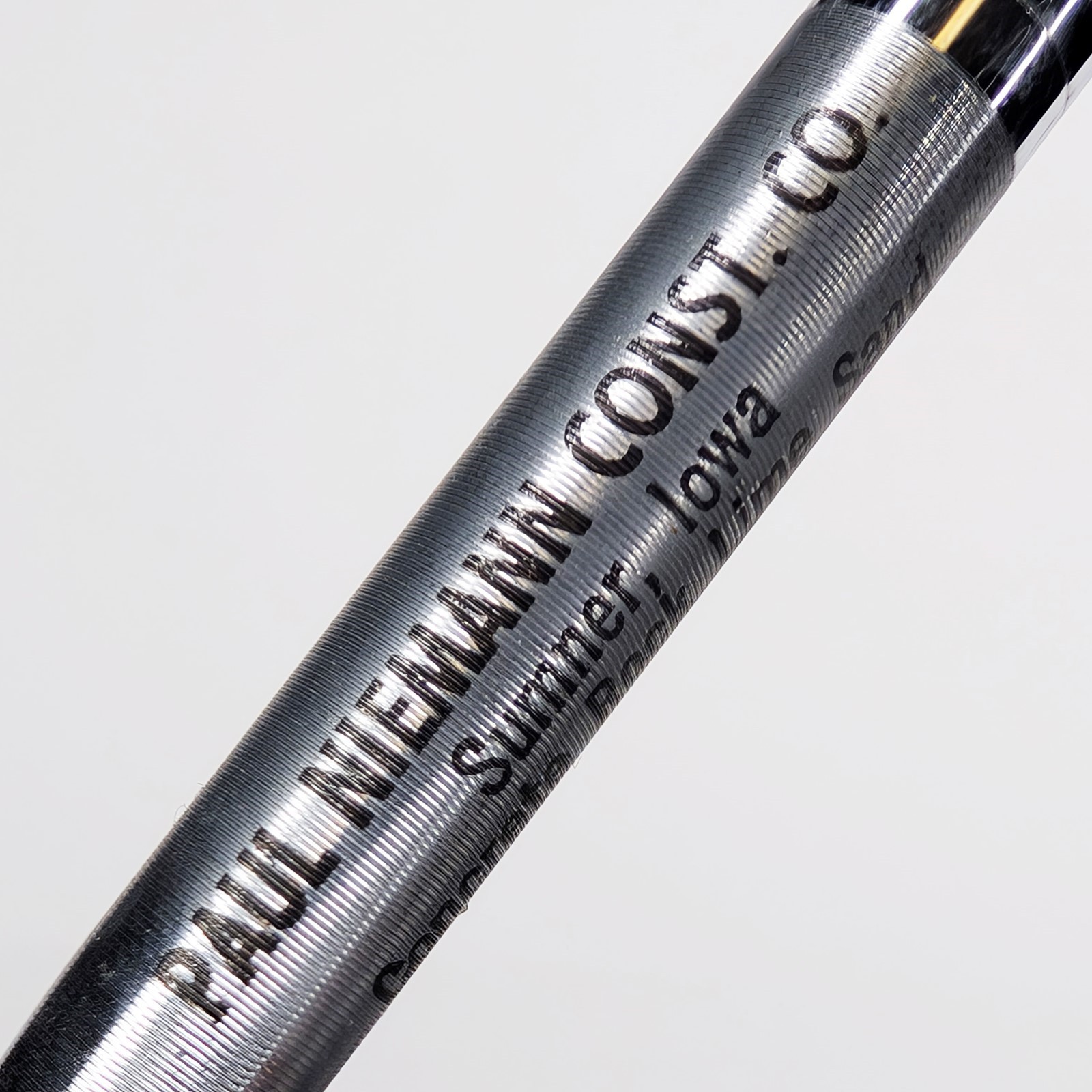 c1970s Sumner, Iowa Paul Niemann Construction Concrete Advertising Pen IA G24