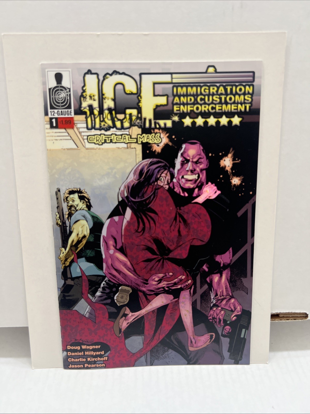 ICE: Critical Mass #1 12-Gauge Comic Immigration And Customs Enforcement NM 2014