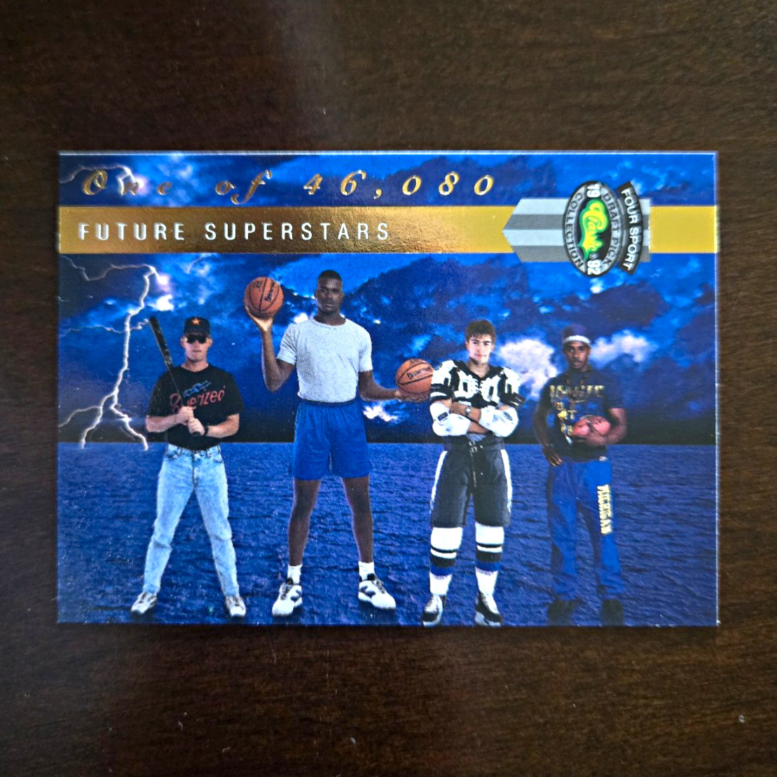 Classic Draft Picks 1992 Future Superstars Insert LP 15 Shaquille O\'Neal +3