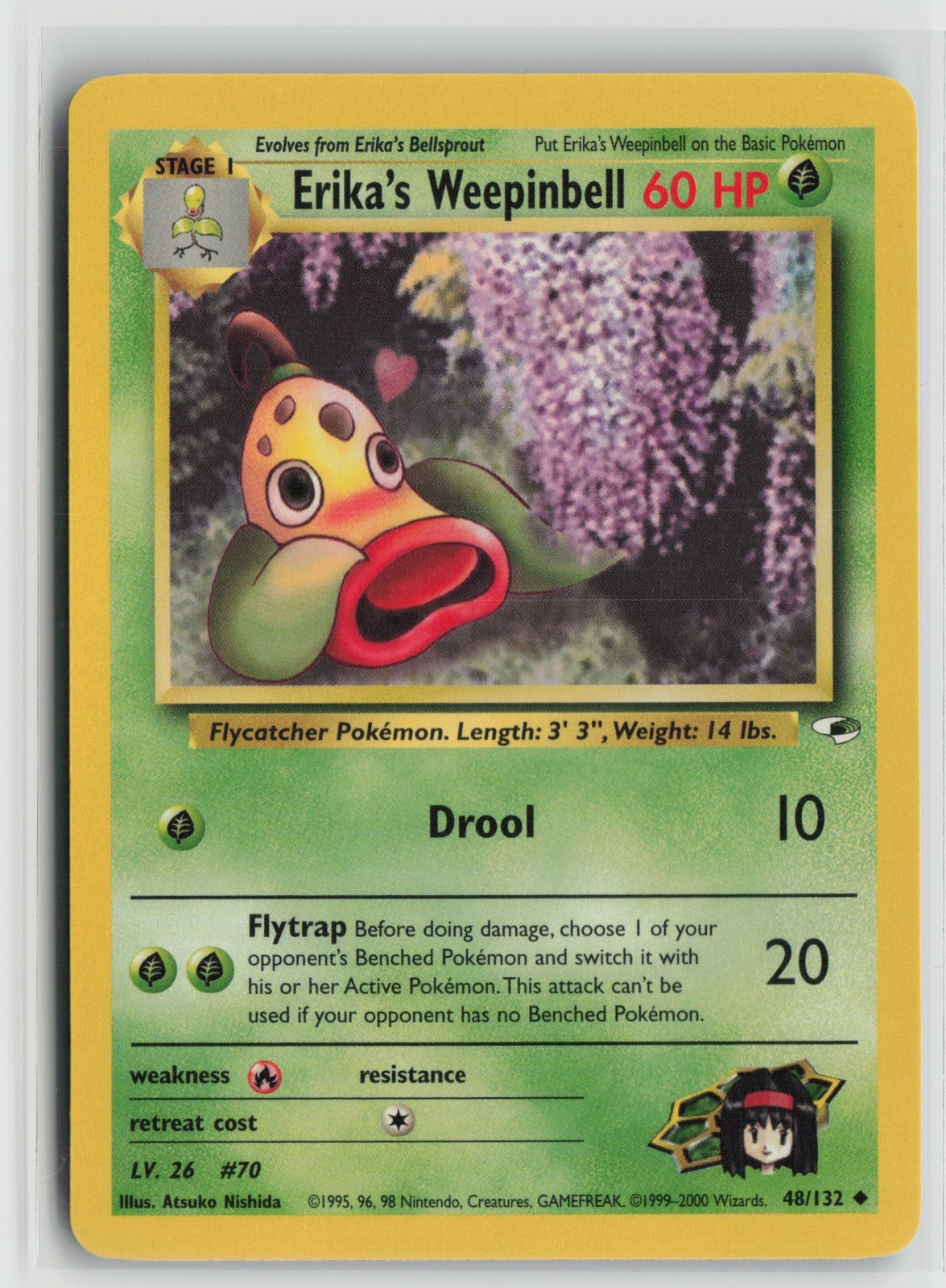 Erika\'s Weepinbell (48) Uncommon Unlimited G1 048/132 NM Erika\'s Weepinbell (48) Uncommon Unlimited G1 048/132 NM