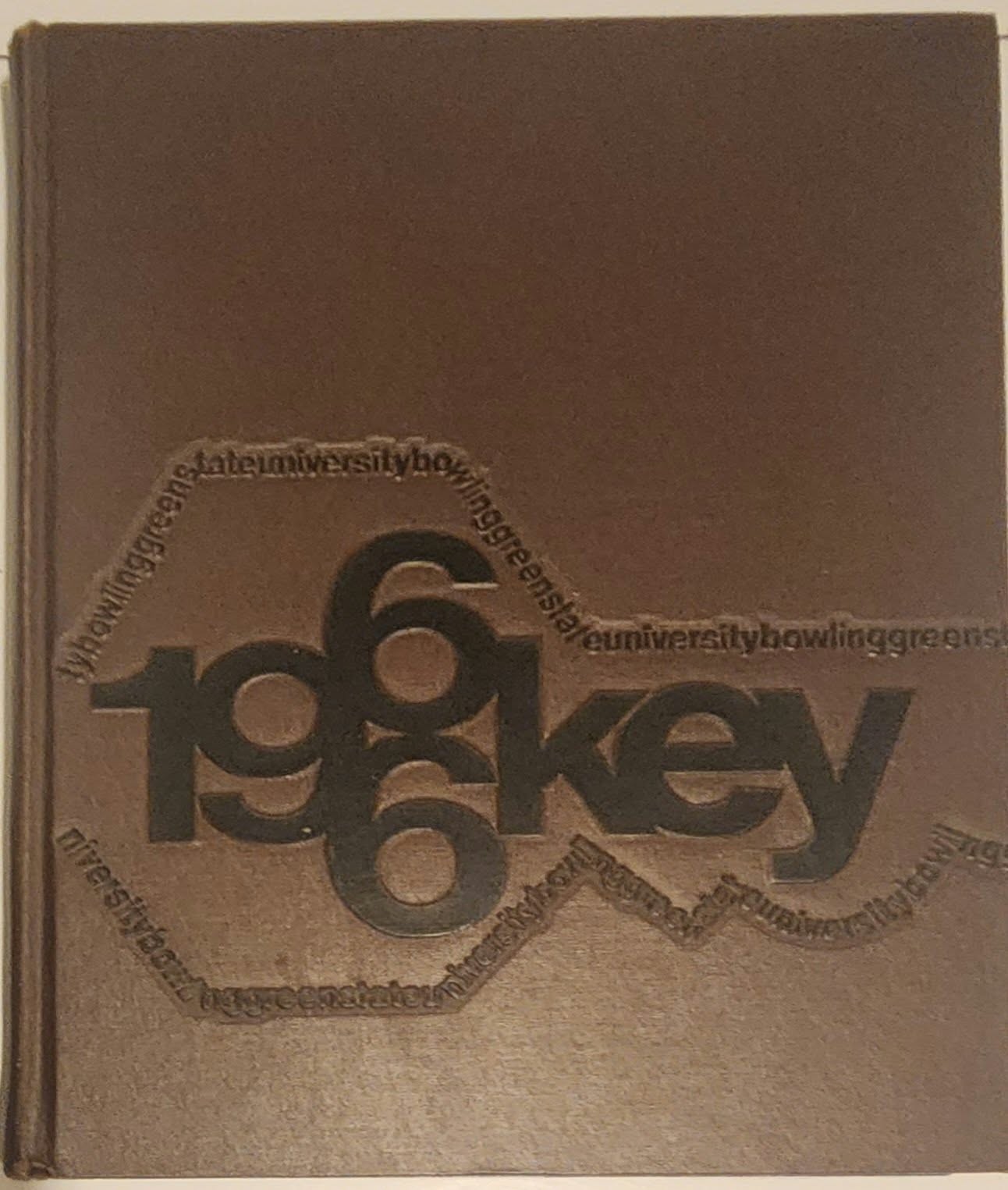 1966 The Key Yearbook BOWLING GREEN (State) UNIVERSITY Bowling Green, Ohio RARE