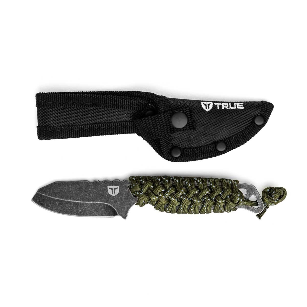 NEW True NEKKID Fixed Blade Knife Full Tang Stainless Steel Skeletal Handle