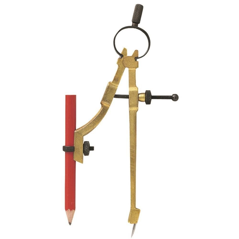 842 Precision Pencil Compass, includes pencil , Yellow, 1 Count (Pack of 1)