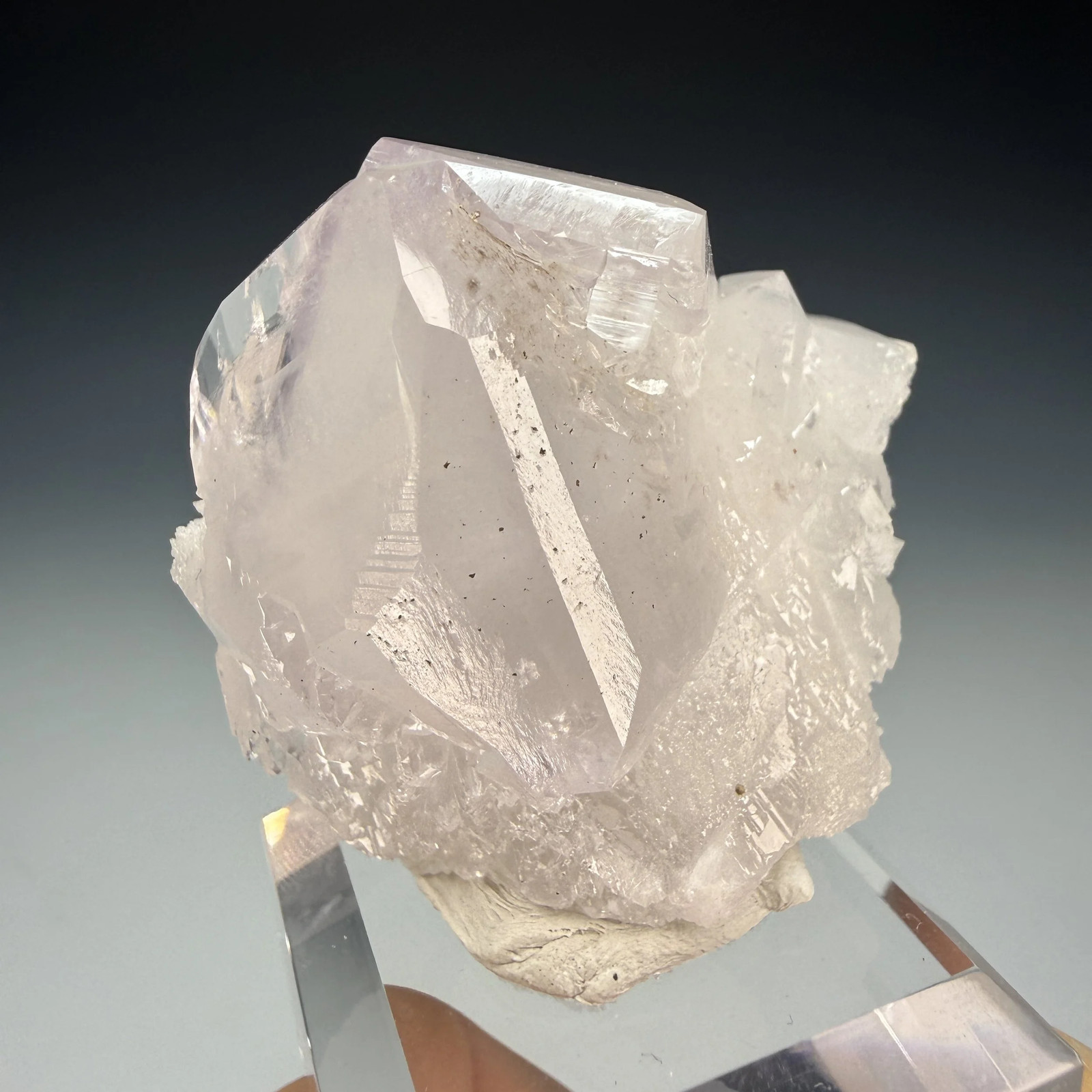 Calcite, 3980\' Level, Empire State Mine 4, Balmat, St. Lawrence County, New Calcite, 3980\' Level, Empire State Mine 4, Balmat, St. Lawrence County, New