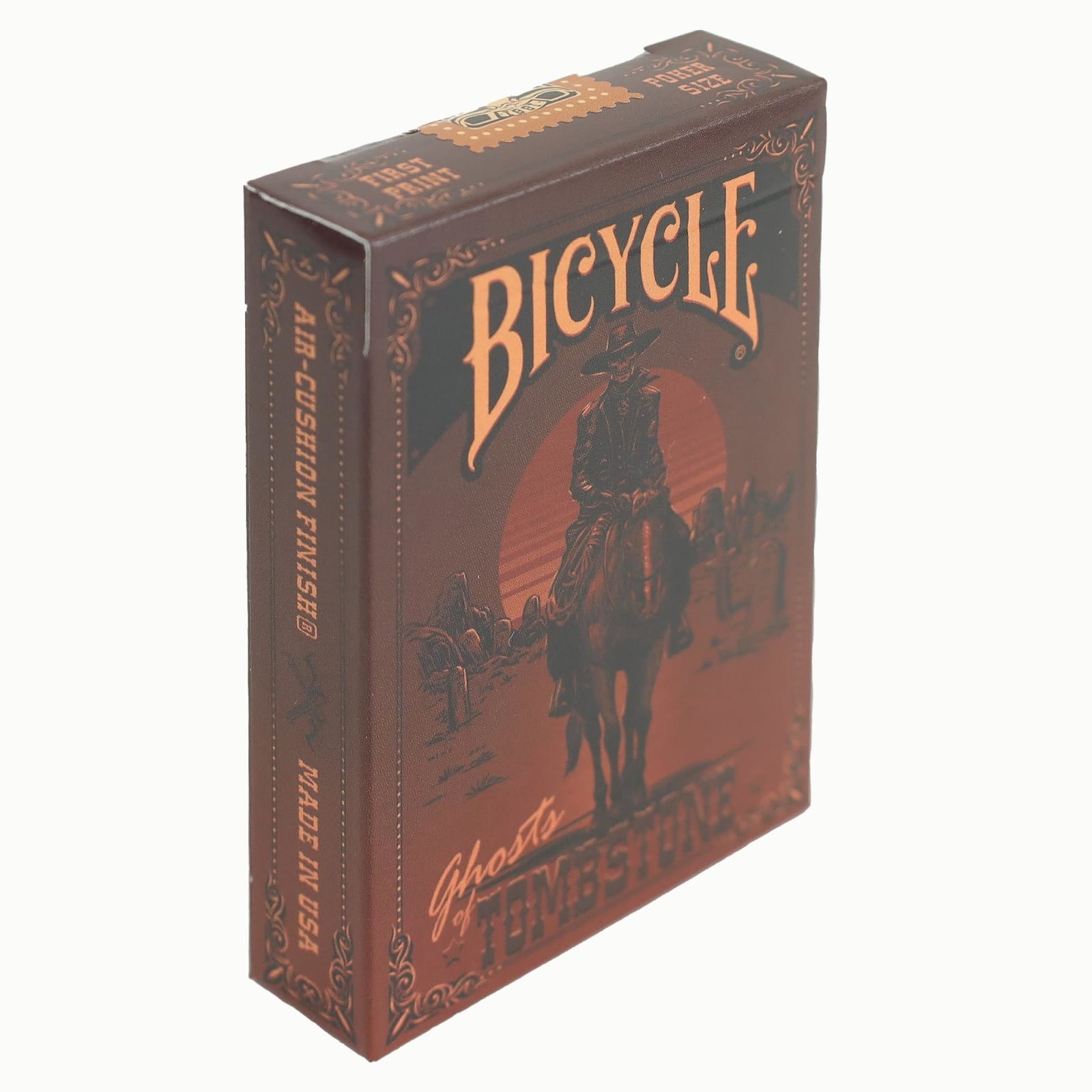 Bicycle Ghosts of Tombstone Playing Cards Poker Size Air-Cushion Finish 1881 Bicycle Ghosts of Tombstone Playing Cards Poker Size Air-Cushion Finish 1881